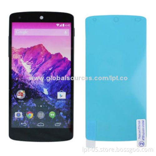 PB Free Sample Tempered Glass Oil/Water-proof Screen Protector 0.3mm for LG Google Nexus 5